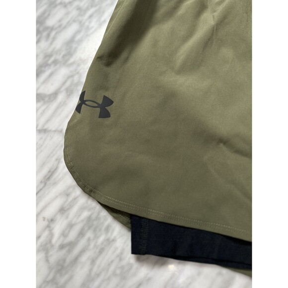Under Armour Men's UA Vanish Elite Shorts 1378604-390 Green Men's Medium - Picture 5 of 9
